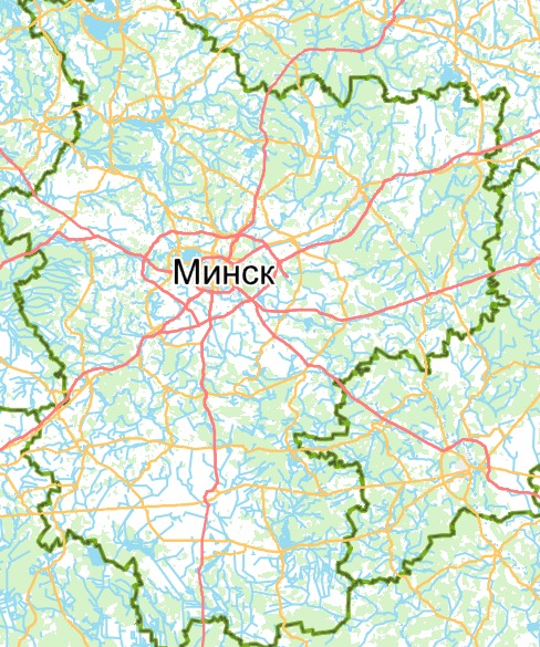 Belarus map